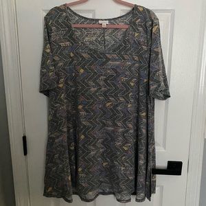 Lularoe Classic T - 3XL - Aztec & Chevron Style Print